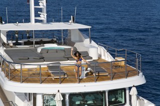 Superyacht OUT -  Aft View